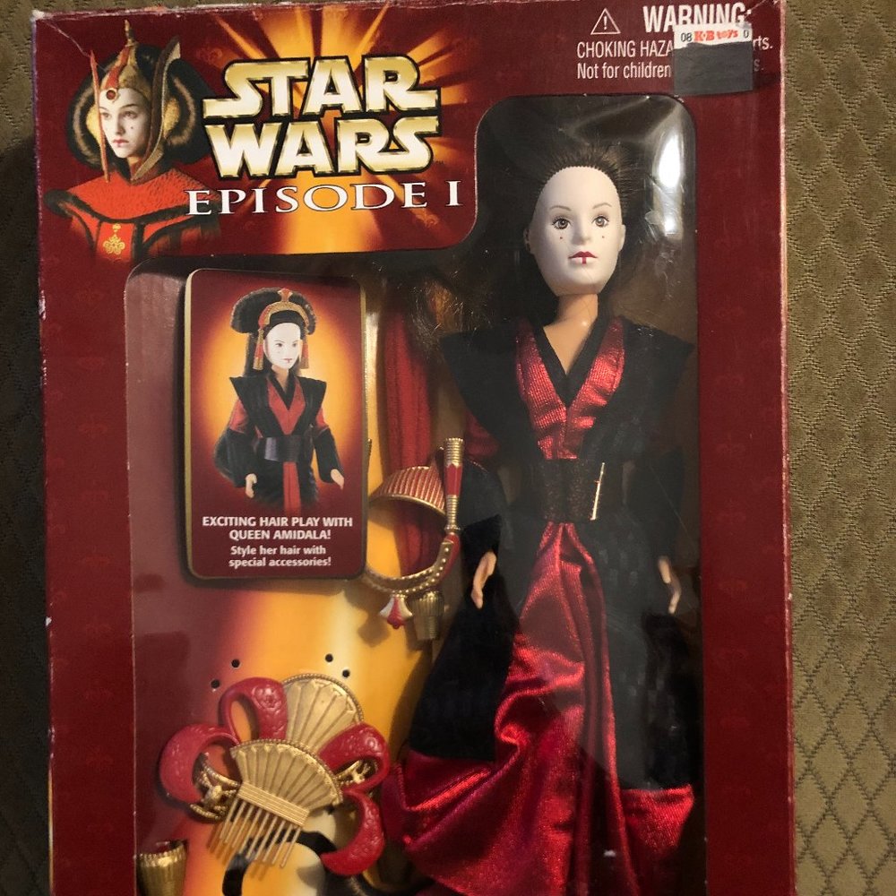 Star Wars Episode 1 1998 Queen Amidala IN THE BOX
